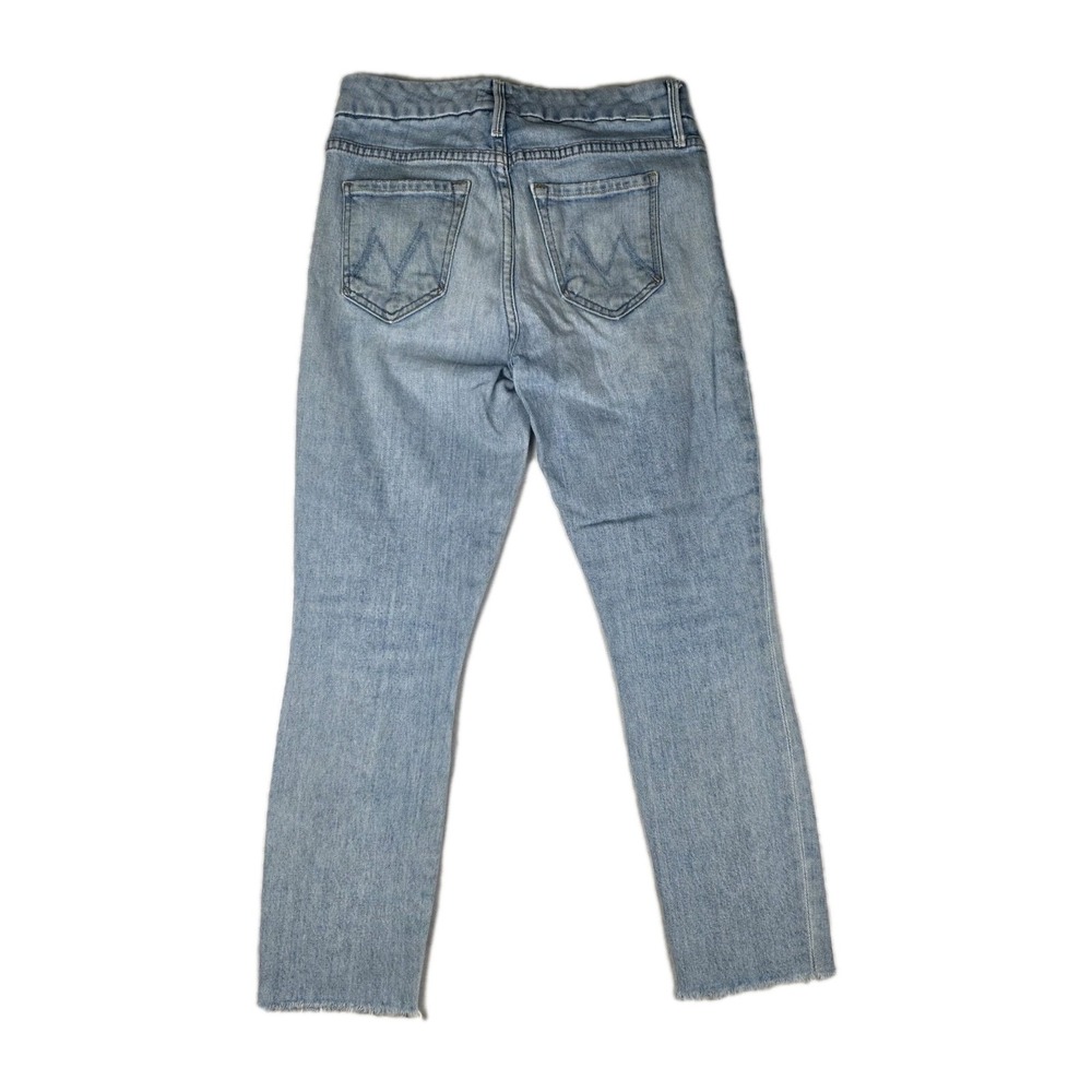 Mother Jeans Womens Size 25 The Looker Ankle Snippet Zapped Ligh Wash Blue Denim - Picture 2 of 15